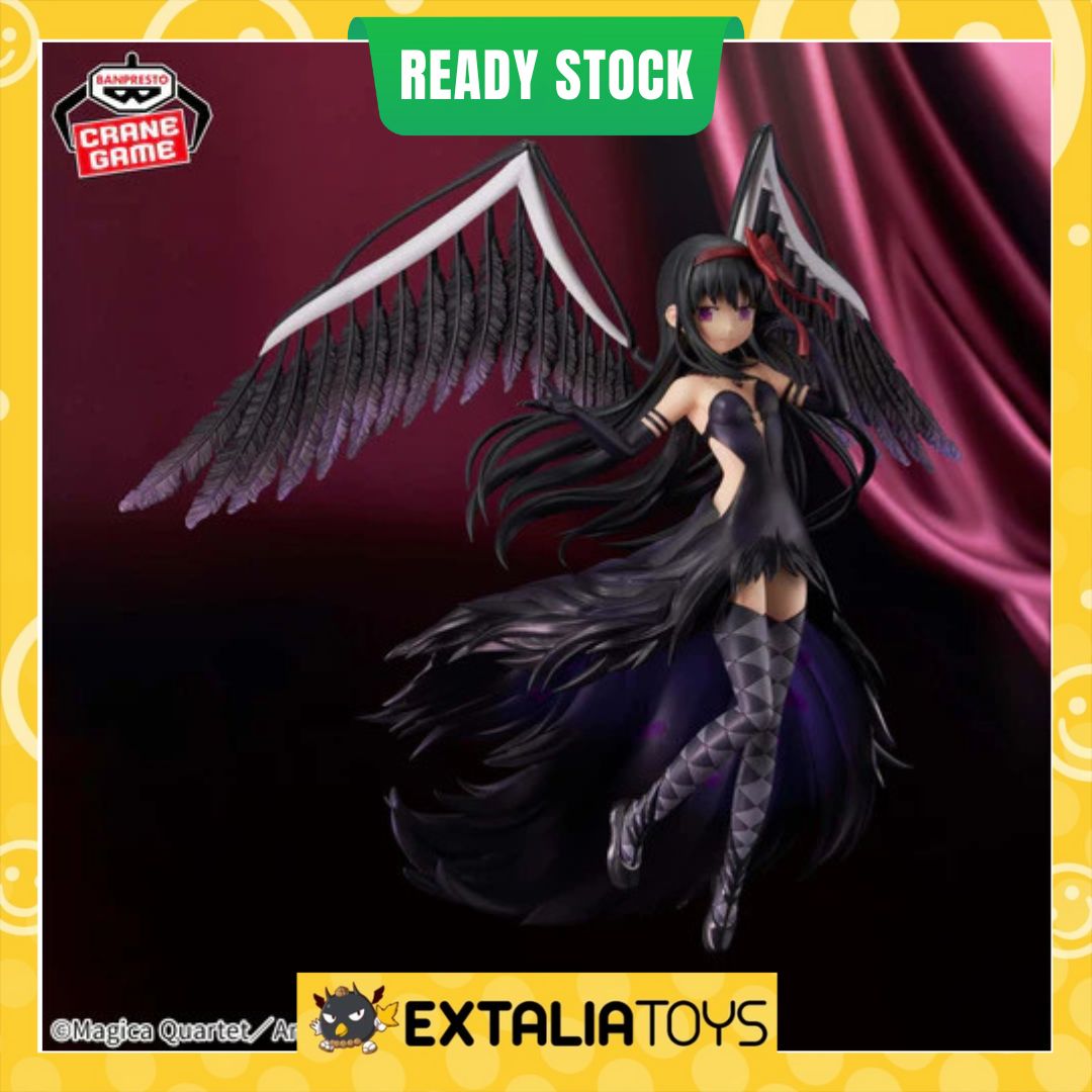 BANPRESTO FIGURE PUELLA MAGI MADOKA MAGICA THE MOVIE -REBELLION- DEVIL HOMURA BANPRESTO FIGURE PUELLA MAGI MADOKA MAGICA THE MOVIE -REBELLION- DEVIL HOMURA